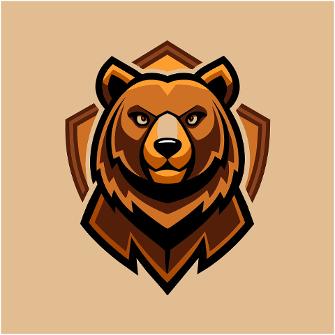 ai-generated-bear-head-logo-animal-8577256