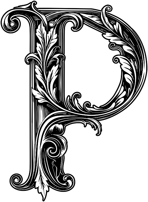 ai-generated-letter-p-alphabet-9000110
