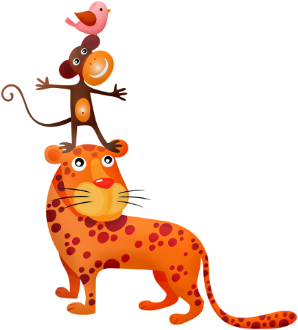 animal-tower-tiger-monkey-fantasy-4785012