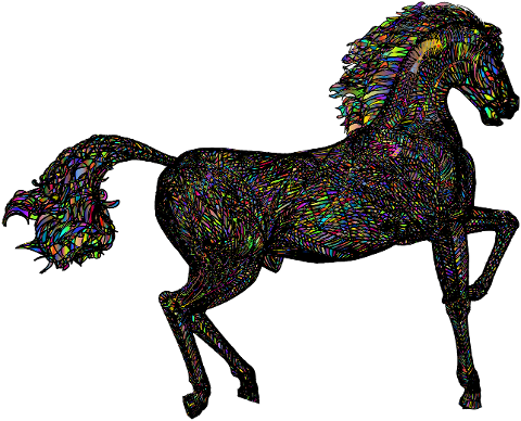 horse-geometric-silhouette-equine-4283829