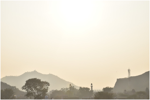 jaipur-morning-mountain-sunrise-4945993
