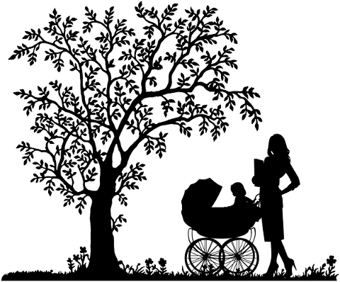 family-landscape-silhouette-baby-4752356