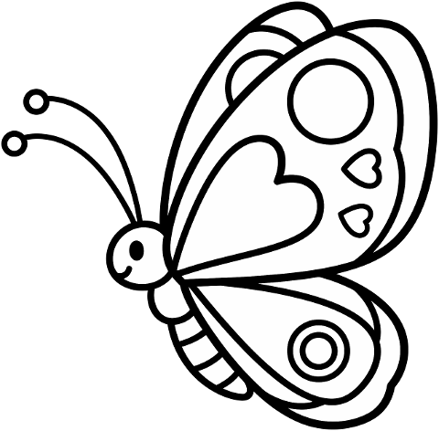 butterfly-cartoon-outline-cute-9910182