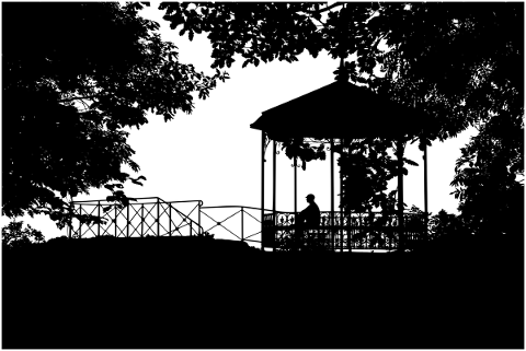 gazebo-trees-silhouette-park-5733376