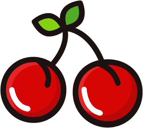 cherry-symbol-color-fruit-isolated-5104140