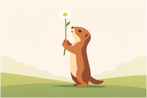 spring-nature-squirrel-daisy-10219821