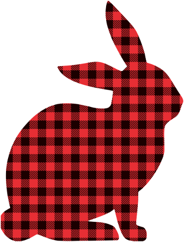 buffalo-plaid-rabbit-christmas-4906527