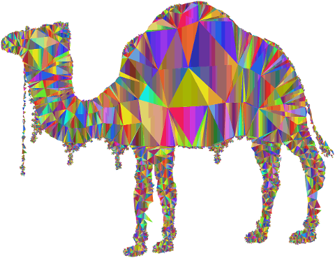 camel-animal-low-poly-8000716