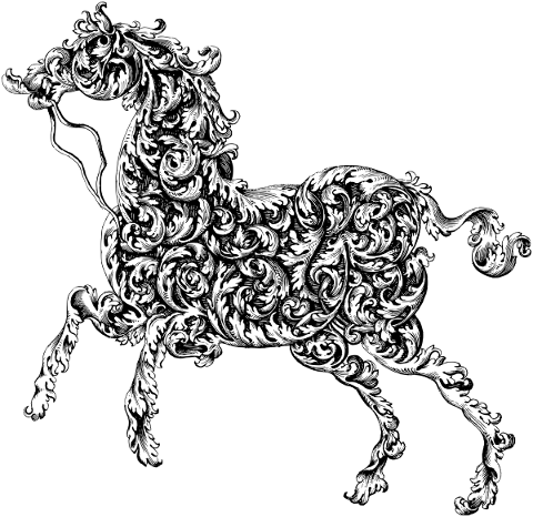 horse-ornamental-floral-animal-5770985