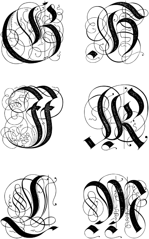 alphabet-font-line-art-letters-6000417