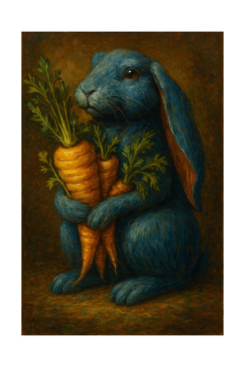 ai-generated-blue-rabbit-bunny-9537326