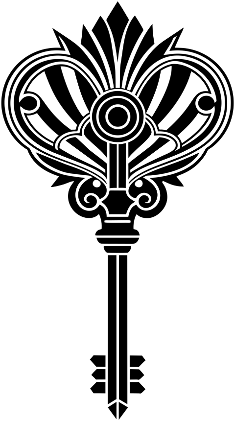 ai-generated-key-lock-silhouette-8821517