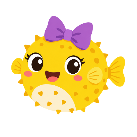 pufferfish-fish-mascot-adorable-10328406