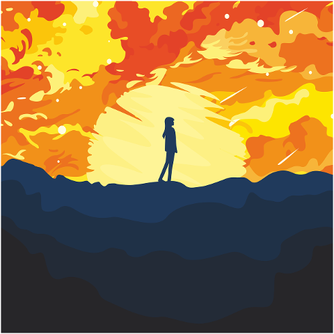 autumn-anime-girl-sunrise-cloud-9875626