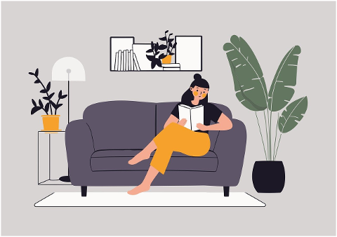 ai-generated-woman-reading-relaxing-8890637
