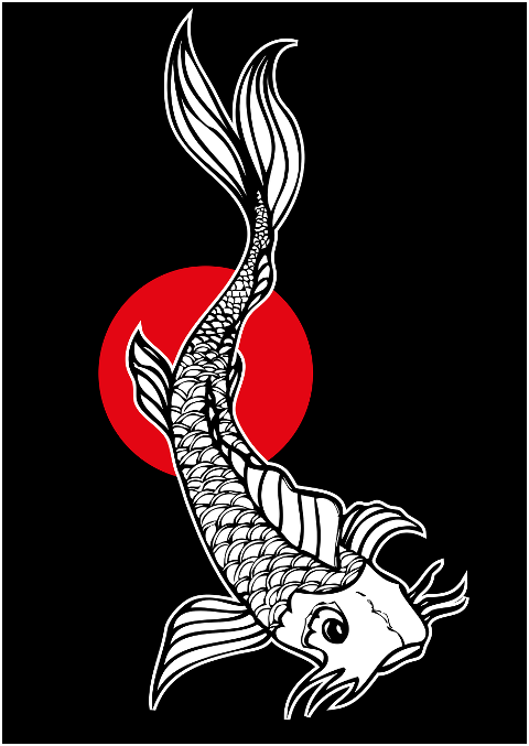 koi-koi-fish-carp-fish-drawing-7560761