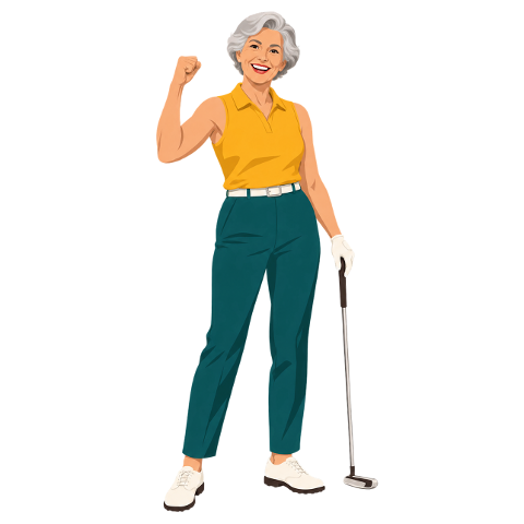 senior-golfer-female-golfer-10477942