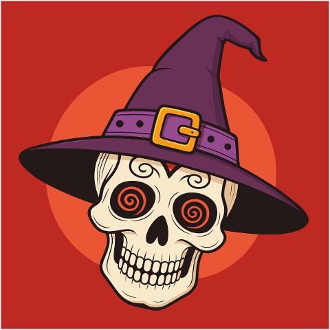 halloween-witch-hat-sugar-skull-9881460