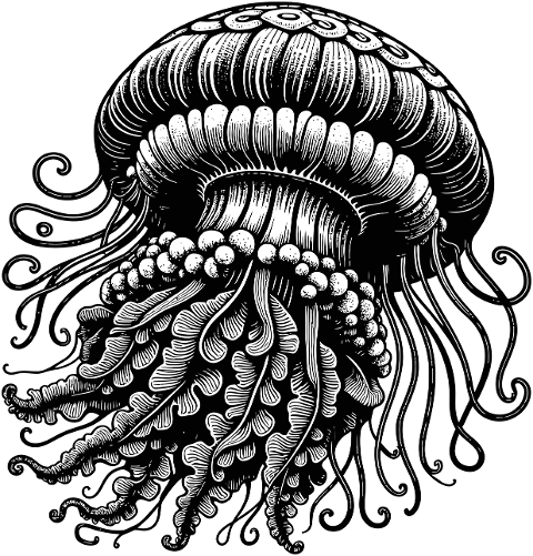 ai-generated-jellyfish-animal-8860735