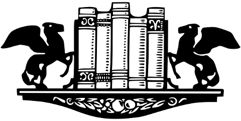 library-bookshelf-books-line-art-7647664