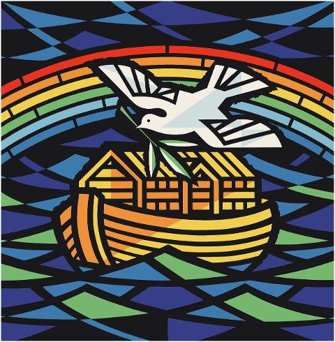 noah-ark-flood-rainbow-peace-dove-7485699