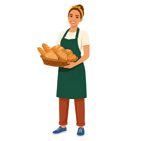 female-baker-bread-basket-10442039