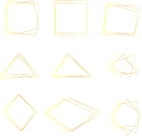 golden-shapes-frame-thin-line-7053950
