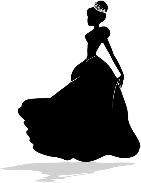 cinderella-girl-silhouette-princess-6143952