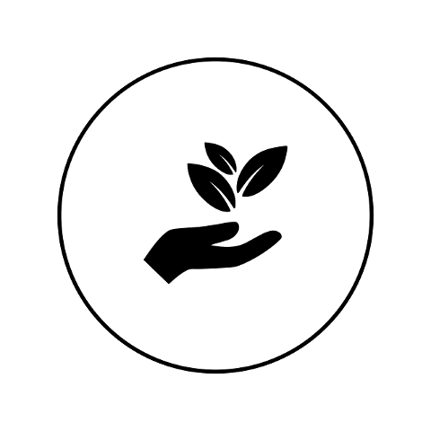 button-plant-hand-cutout-icon-8576255