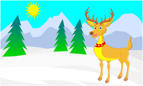 reindeer-winter-christmas-deer-4721603
