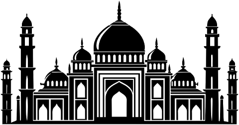 mosque-landscape-silhouette-8940515