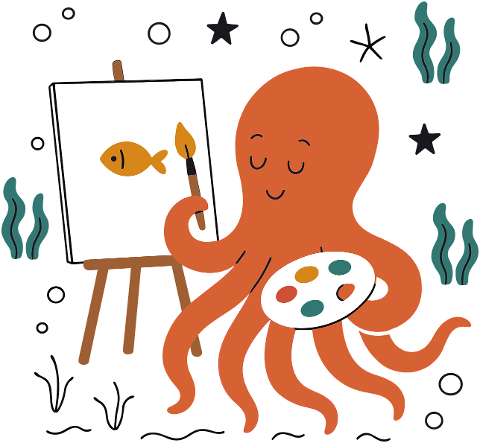ai-generated-octopus-artist-paints-9597218