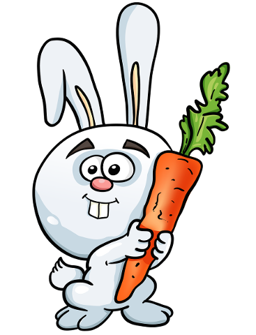 rabbit-hare-carrot-cute-ears-4735414