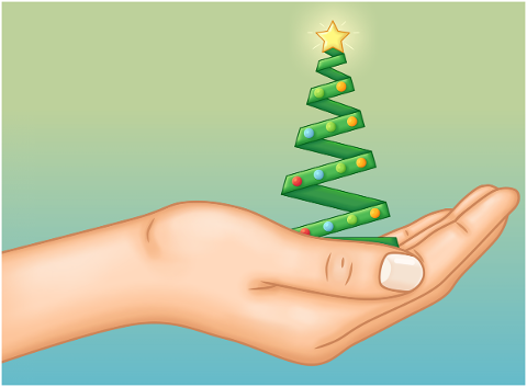 christmas-christmas-tree-hand-star-5839988