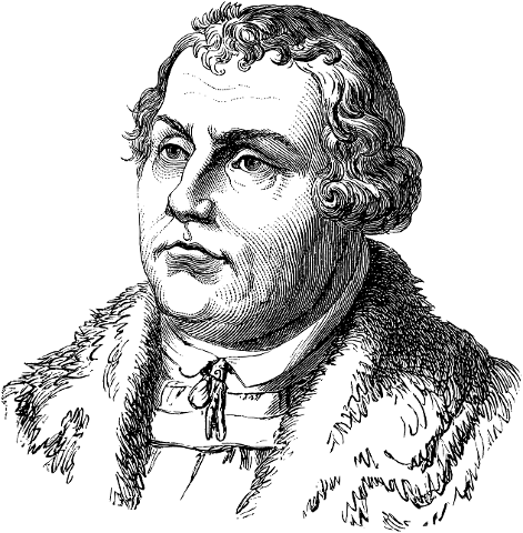 martin-luther-portrait-line-art-4106635