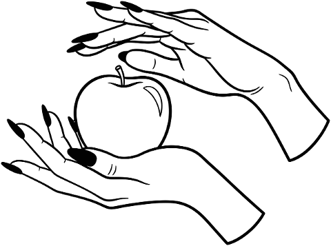 hand-apple-fruit-grip-nail-9923769