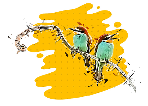 bee-eater-birds-photo-art-branch-6148799