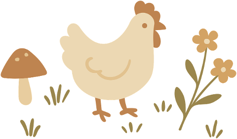 hen-cottagecore-chicken-cute-farm-9720389