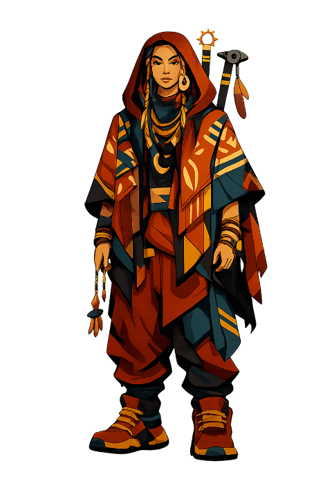 urban-shaman-stylized-character-10018391