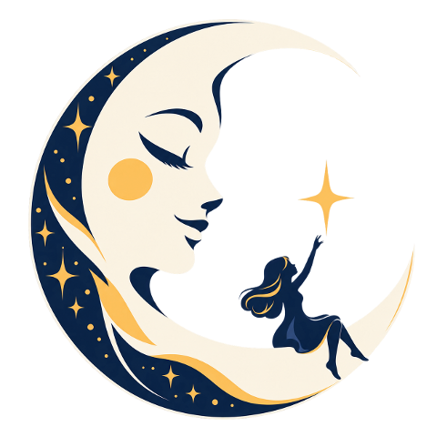 crescent-moon-star-woman-silhouette-10499545