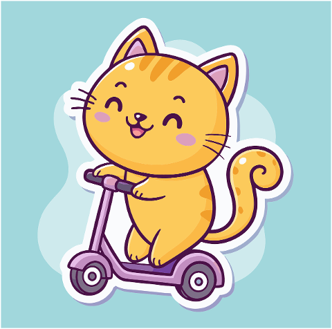 ai-generated-cat-kitty-scooter-9623580