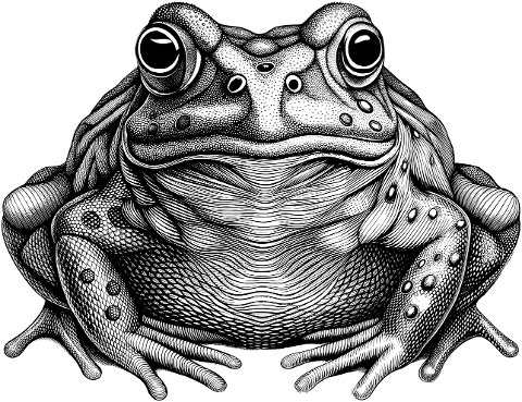 frog-animal-line-art-amphibian-8799294