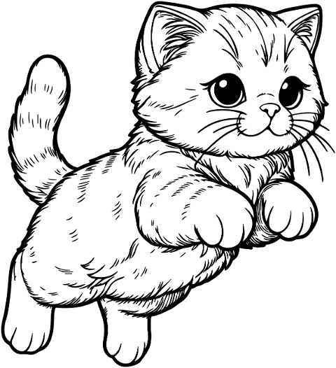 cute-cat-coloring-page-drawing-9178542
