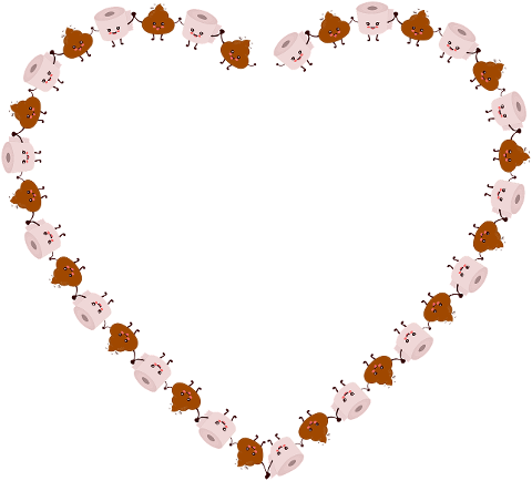 toilet-paper-poo-heart-love-frame-6249243