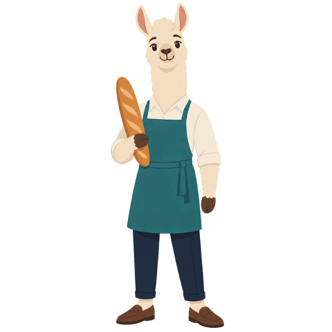 llama-baker-baguette-baking-10468175
