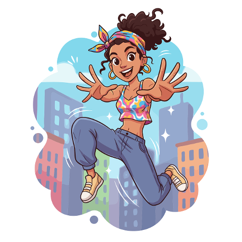 ai-generated-woman-jumping-girl-9911304