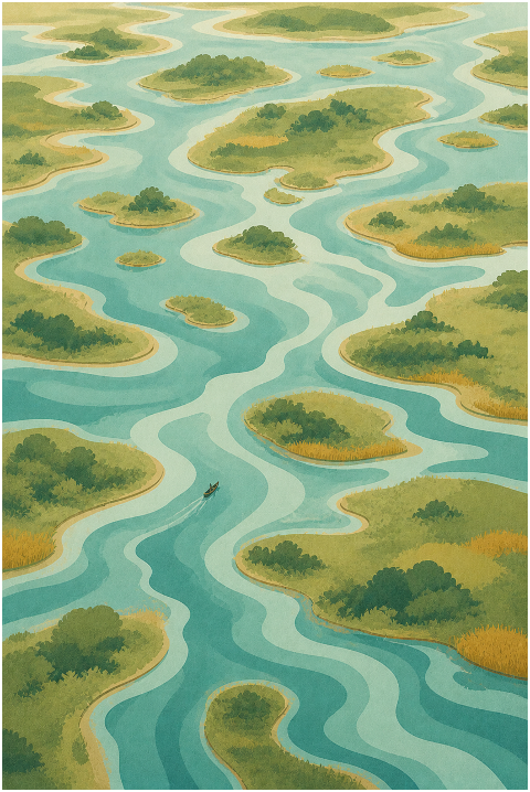 aerial-view-winding-river-10264480