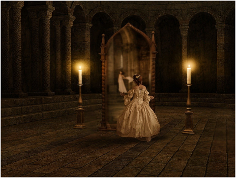 fantasy-mirror-lady-candles-castle-6251148