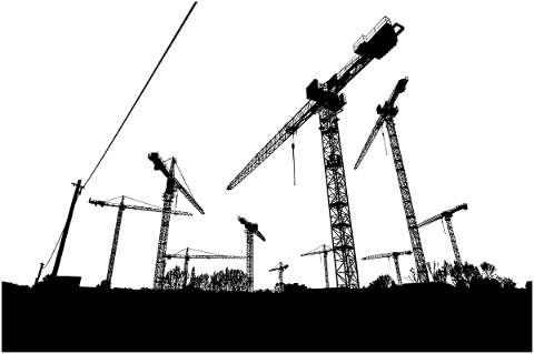 industrial-cranes-silhouette-5152164