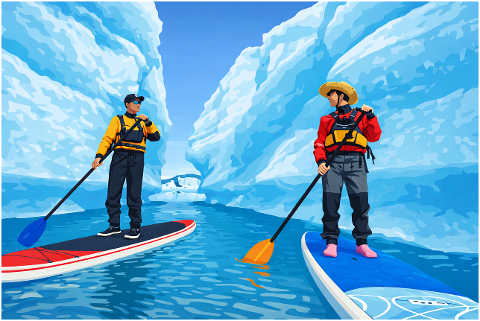 paddle-board-glacier-canyon-10172146